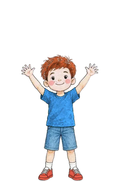 Finn cheering
